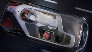 Así funciona la manta que Volvo ha creado para proteger a pasajeros dormidos en caso de accidente<em></em>